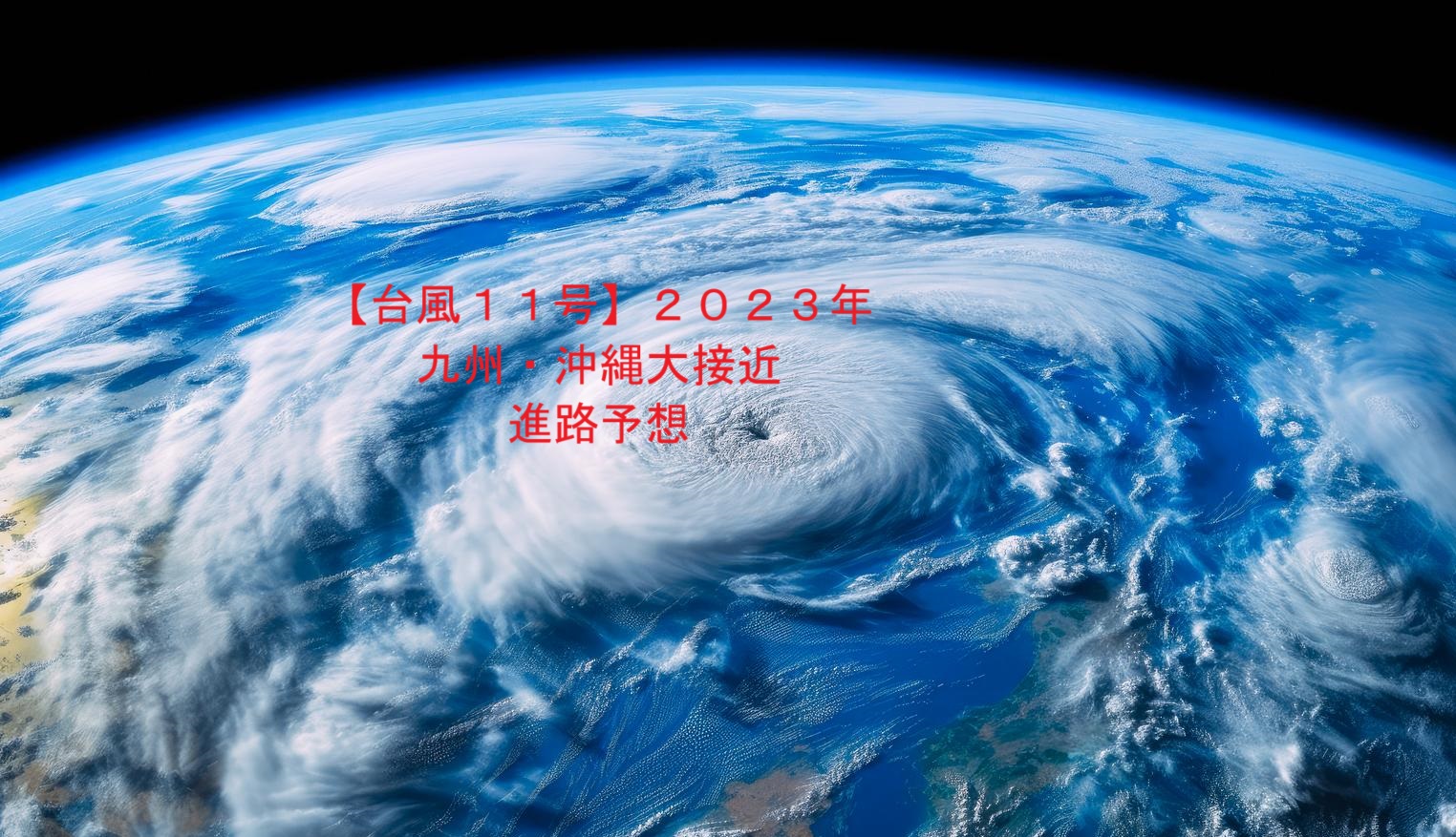 2023年台風11号